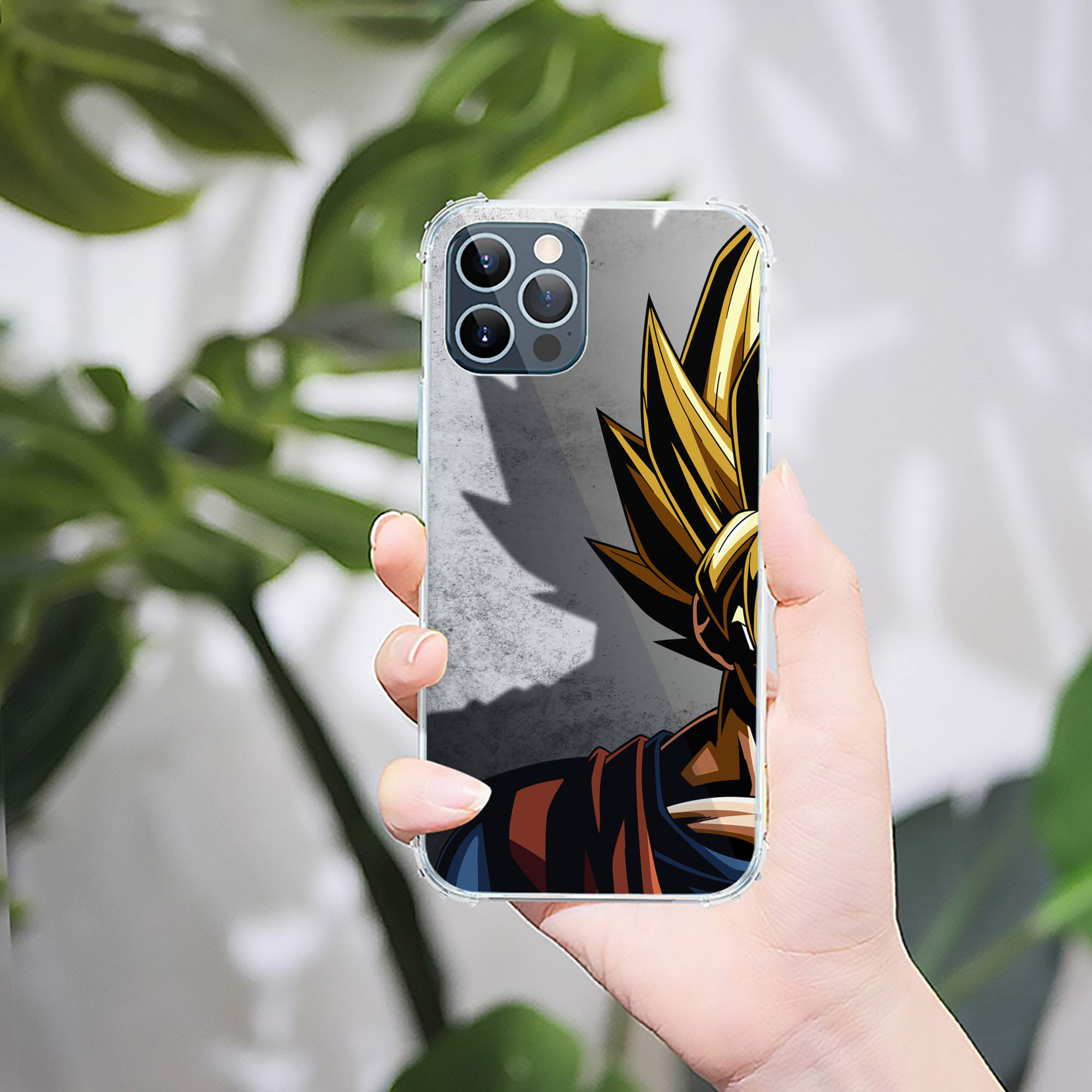 （画像用） ドラゴンボール DRAGON BALL 【iPhone 12シリーズ対応】透明スマホケース（クリアソフトケース）